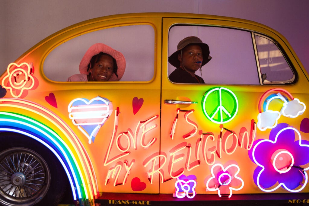 Guests at Trans Pride LA 2025