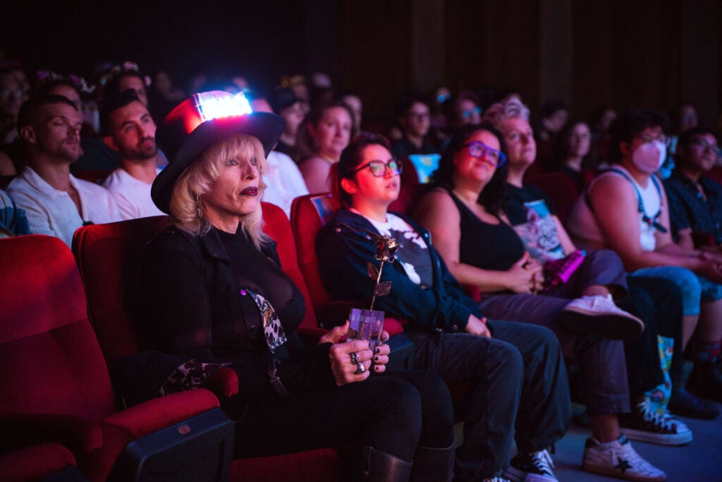 Roxy Rose in audience at Trans Pride LA 2025