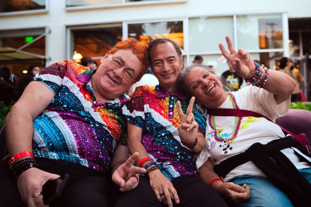 Guests at Trans Pride LA 2025
